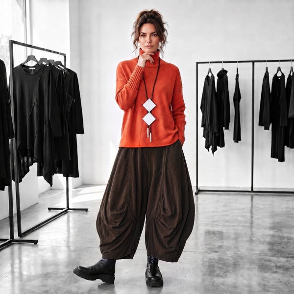 Basic Strick Pulli "Ida" aus Viskosemischfaser - viele Farben