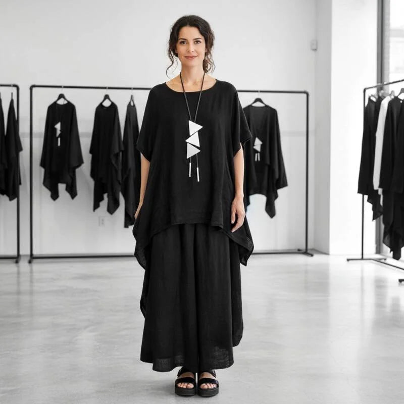 Schwarze Mode – Look 4